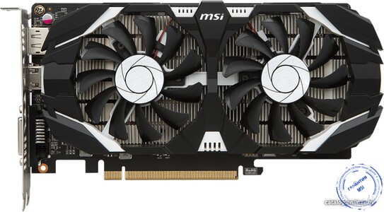 видеокарт MSI Geforce GTX 1050 OCV1